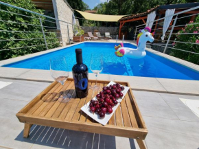 Holiday house with private pool and sauna